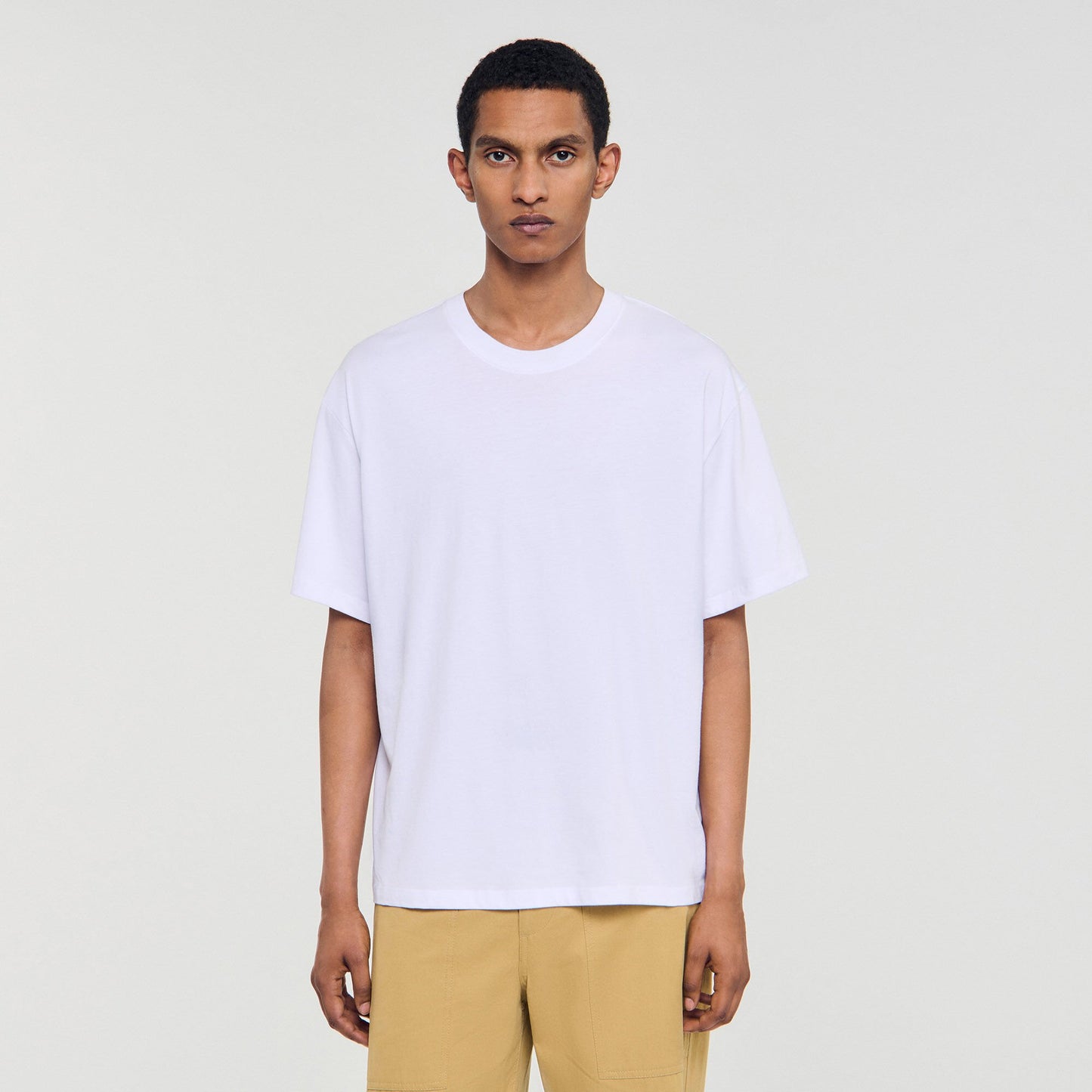 Sandro Oversized T-shirt White