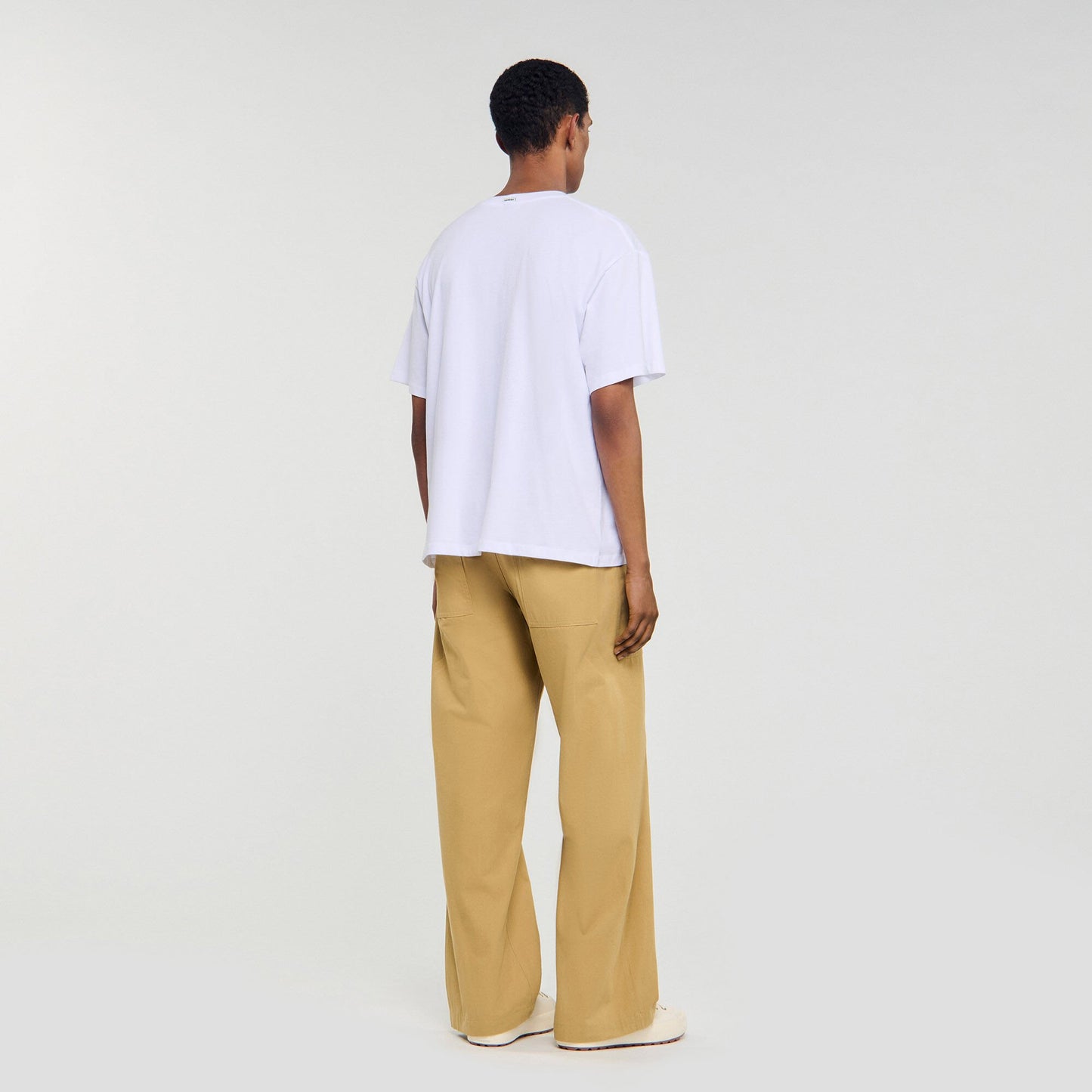 Sandro Oversized T-shirt White