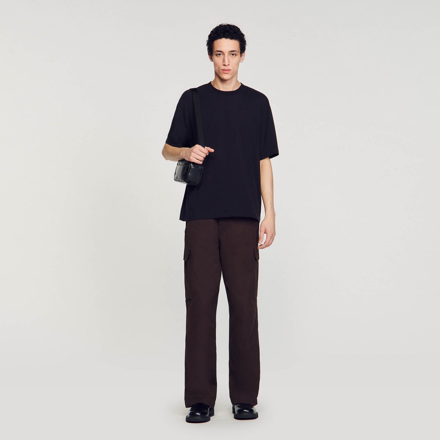 Sandro Oversized T-shirt Black