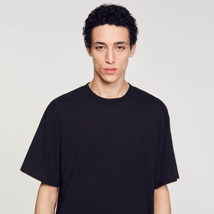 Sandro Oversized T-shirt Black