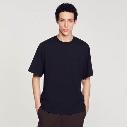 Sandro Oversized T-shirt Black