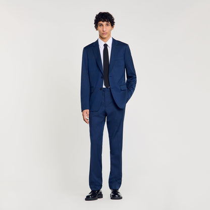 Sandro Wool suit jacket Royal Blue