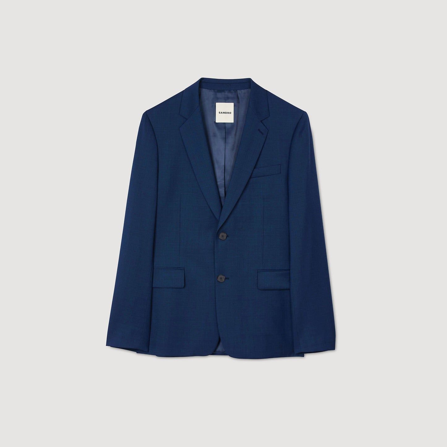 Sandro Wool suit jacket Royal Blue