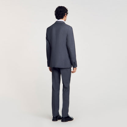 Sandro Wool suit jacket Mocked Grey