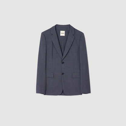 Sandro Wool suit jacket Mocked Grey