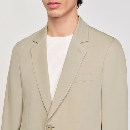 Sandro Suit jacket Light Kaki.