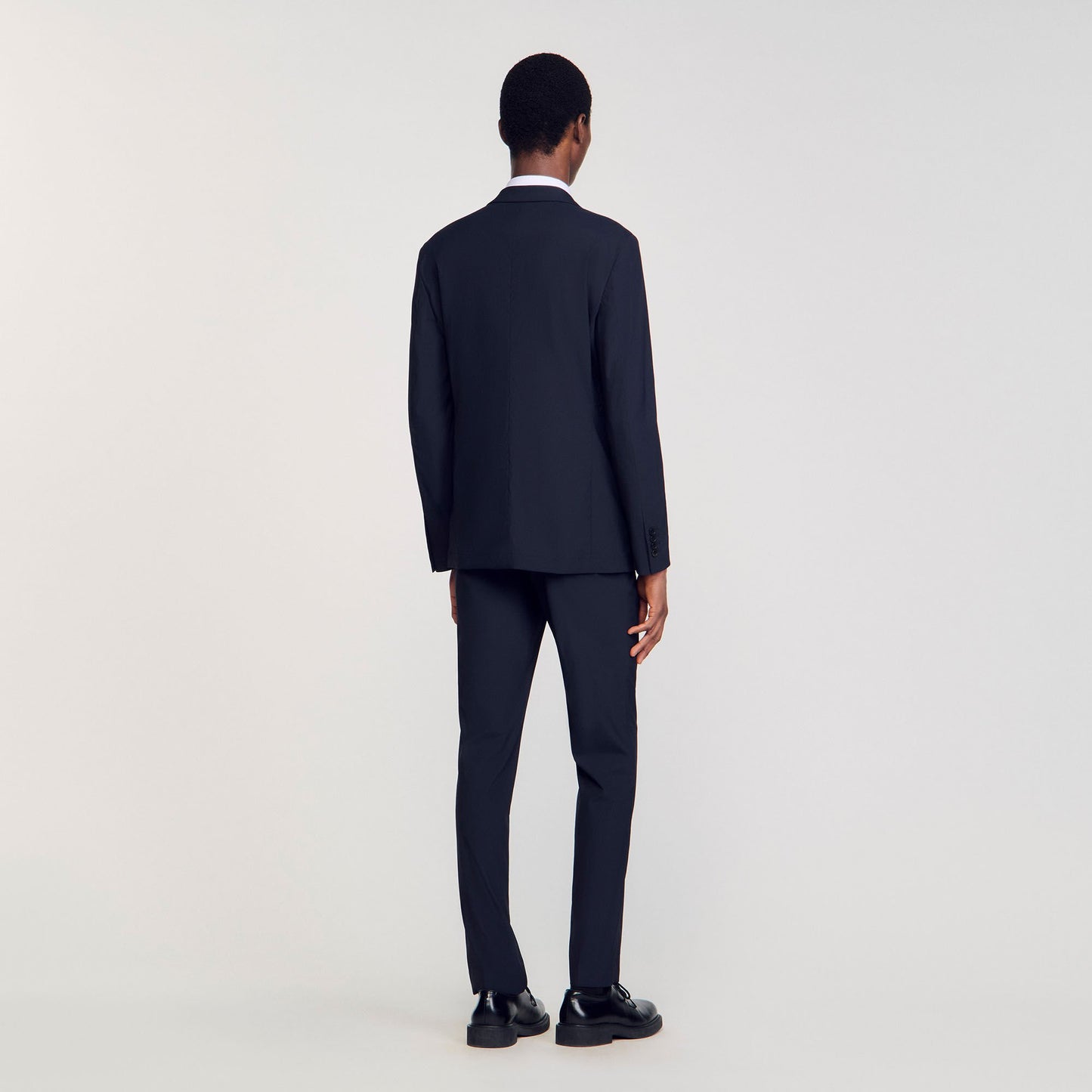 Sandro Wool suit jacket Navy Blue