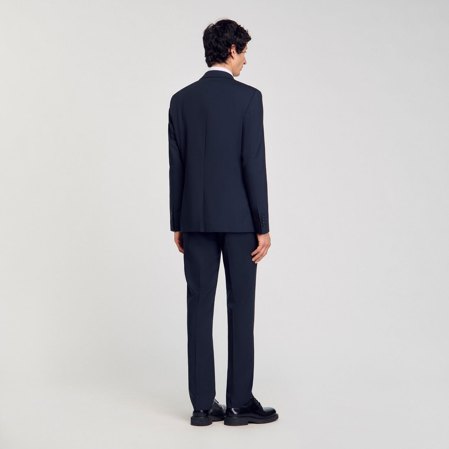 Sandro Wool suit jacket Midnight Blue
