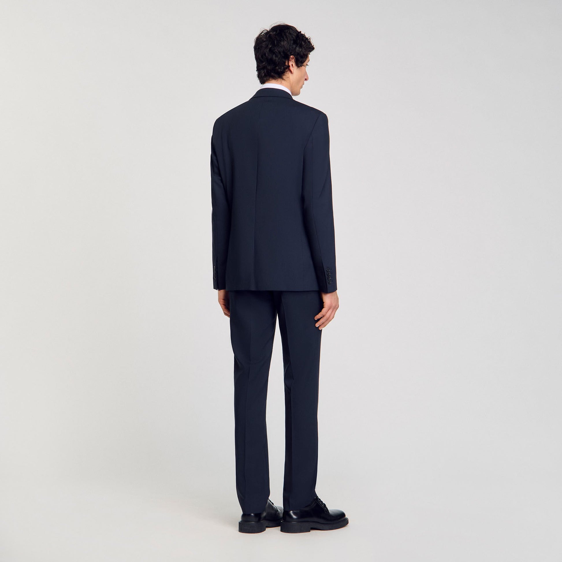Sandro Wool suit jacket Midnight Blue