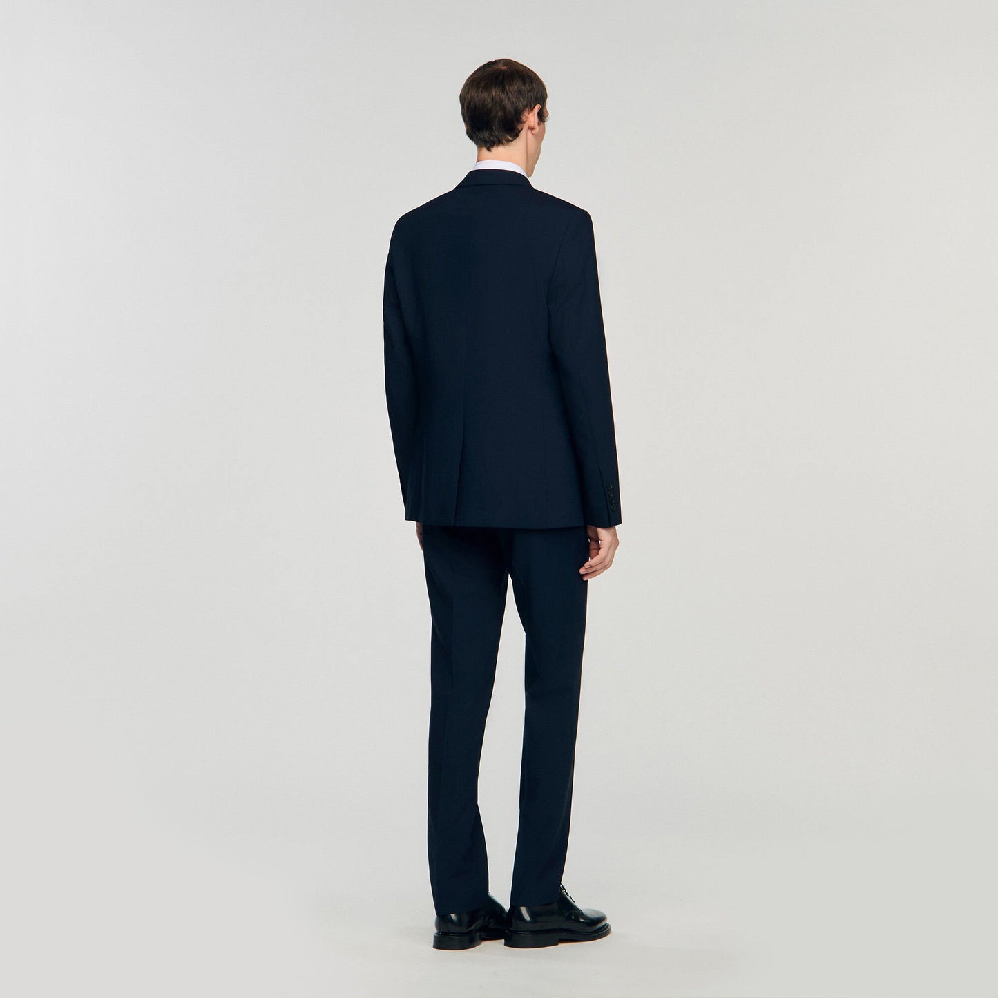 Sandro Wool suit jacket Navy Blue