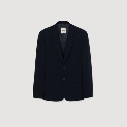 Sandro Wool suit jacket Navy Blue