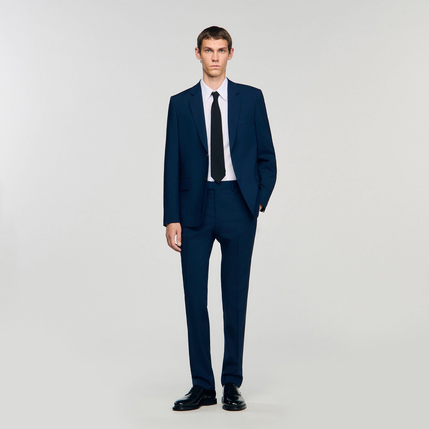 Sandro Wool suit jacket Royal Blue