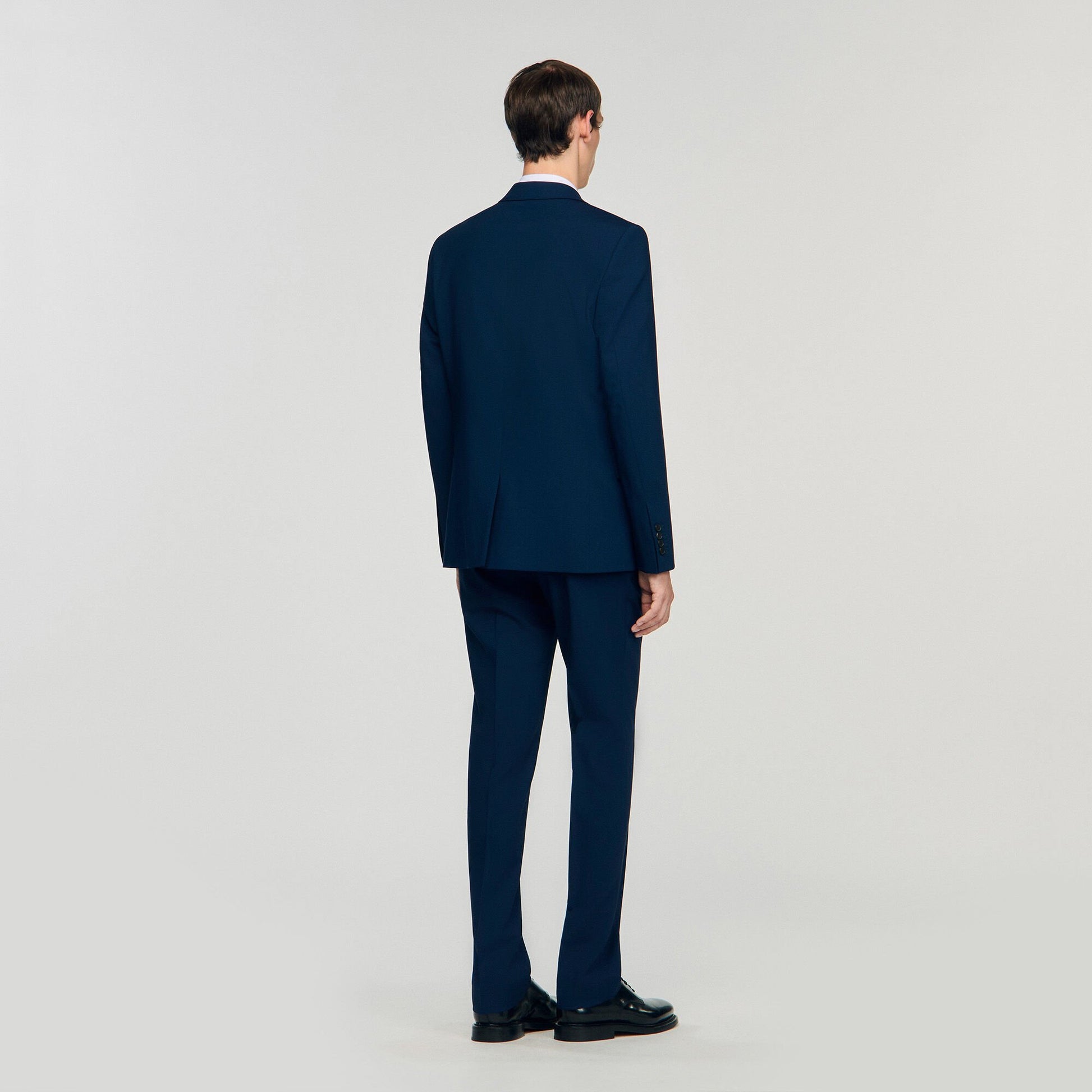 Sandro Wool suit jacket Royal Blue