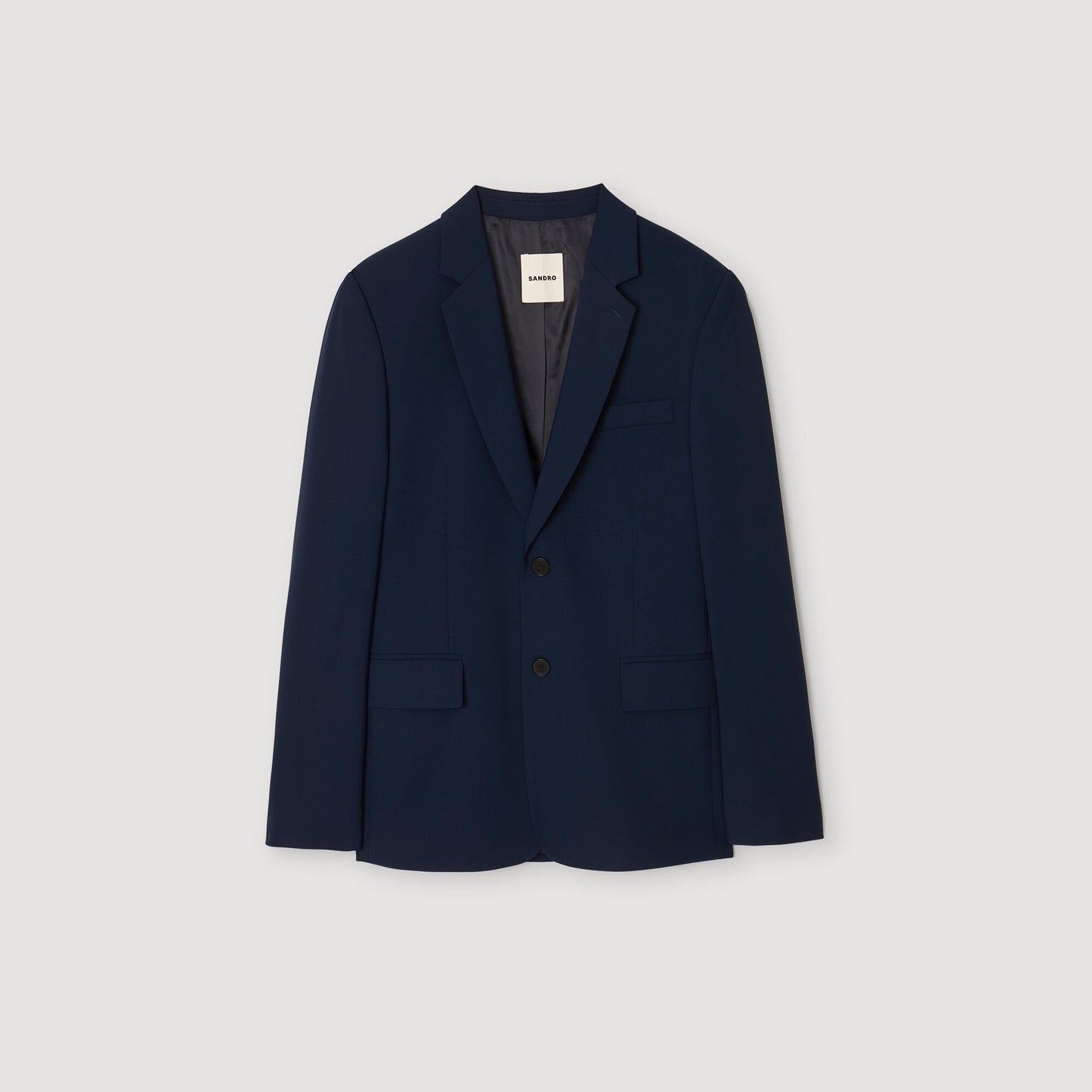 Sandro Wool suit jacket Royal Blue