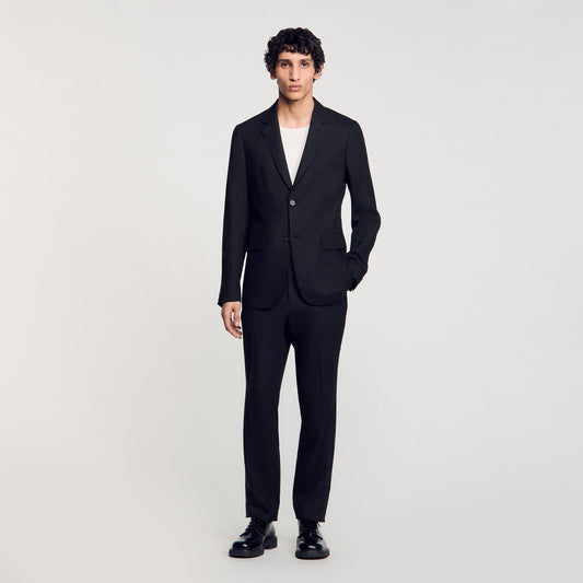 Sandro Classic suit jacket Black